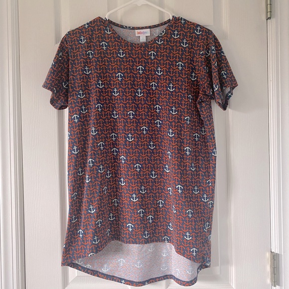 LulaRoe Kids Anchor Shirt - Picture 2 of 4